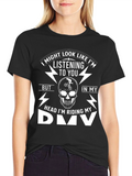 Funny Riding My DMV T-Shirt