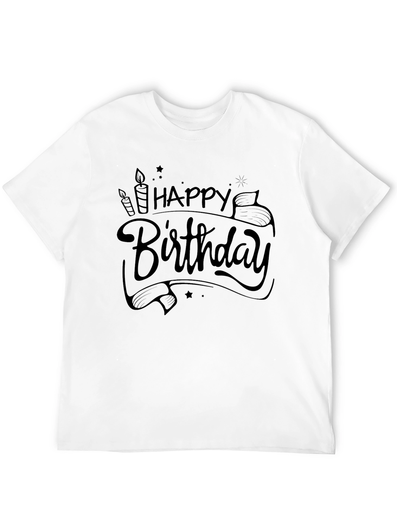 Happy Birthday Graphic T-Shirt | Soft Cotton Tee