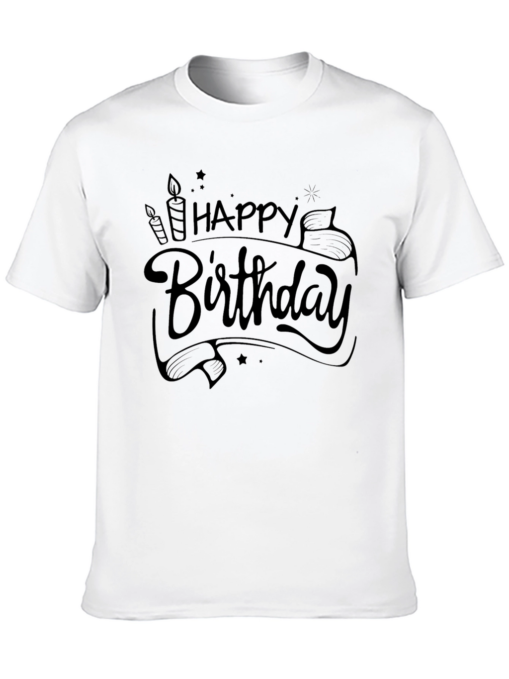Happy Birthday Graphic T-Shirt | Soft Cotton Tee