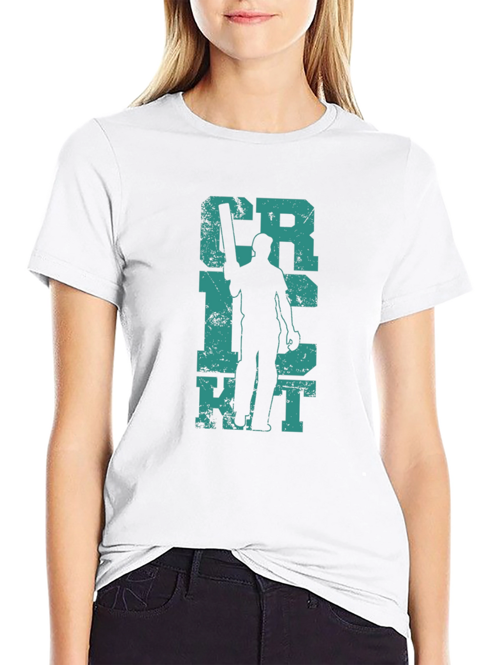 Cricket Silhouette Graphic Tee