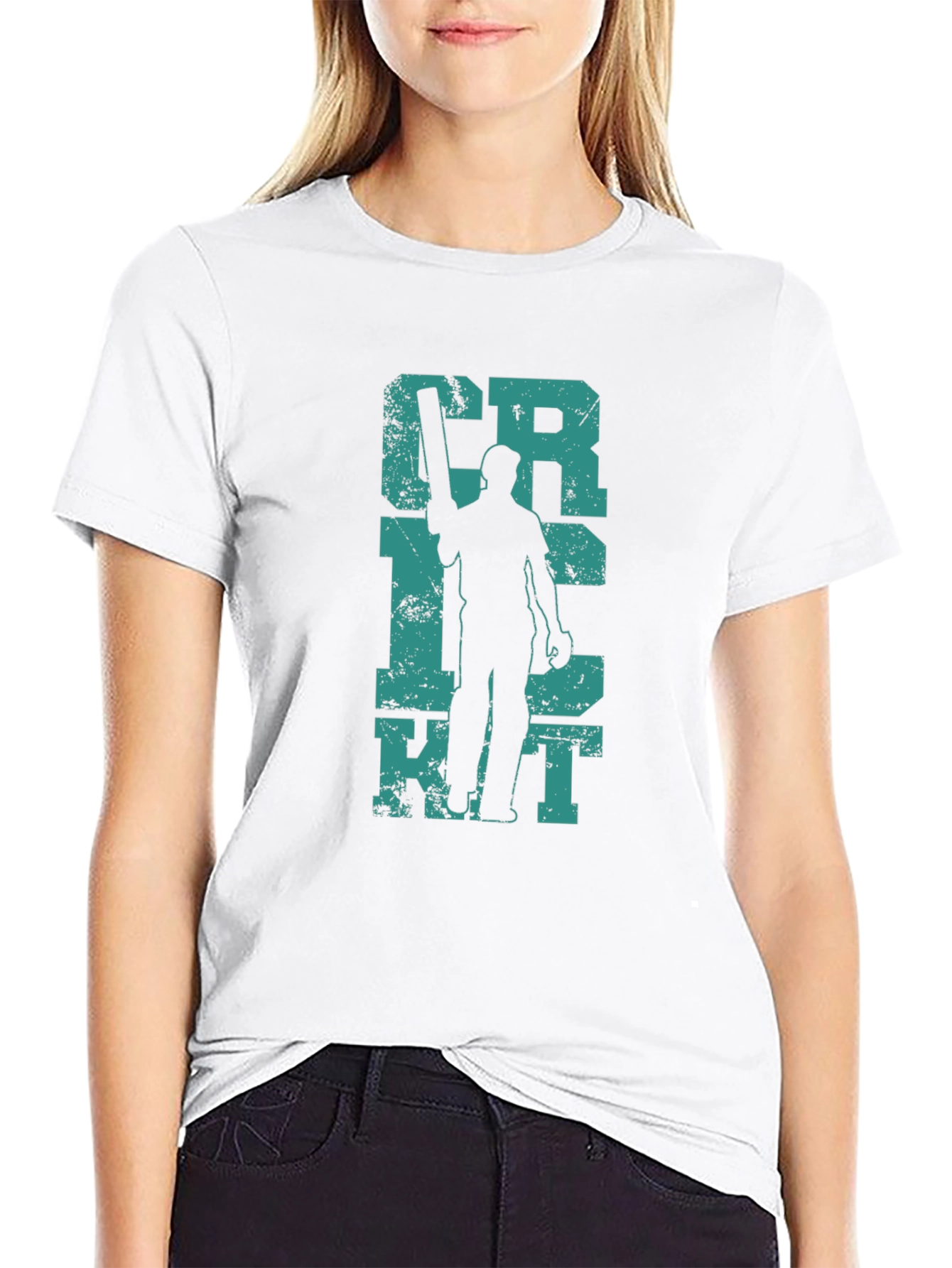 Cricket Silhouette Graphic Tee