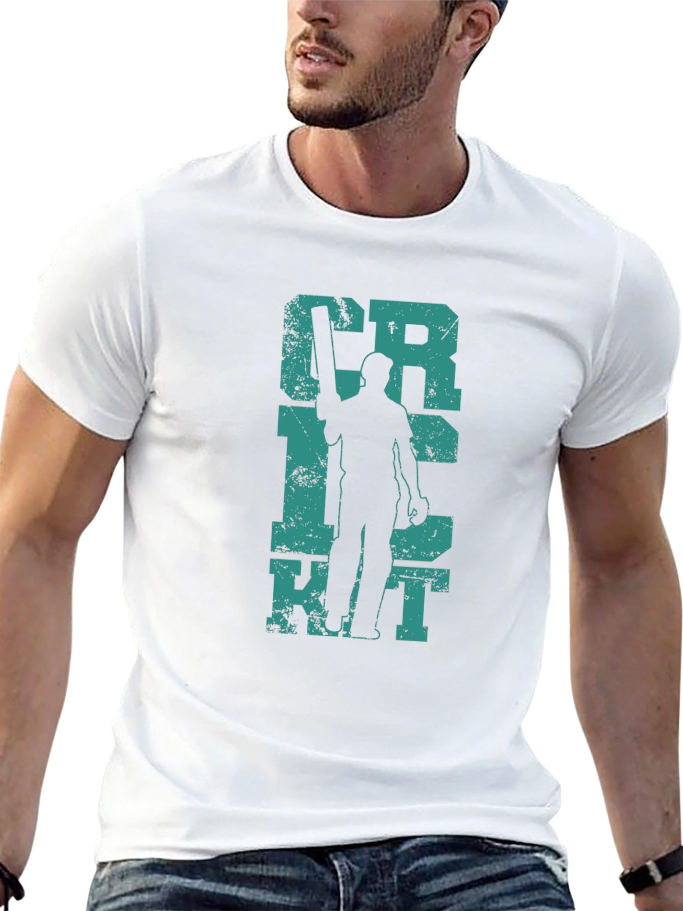 Cricket Silhouette Graphic Tee