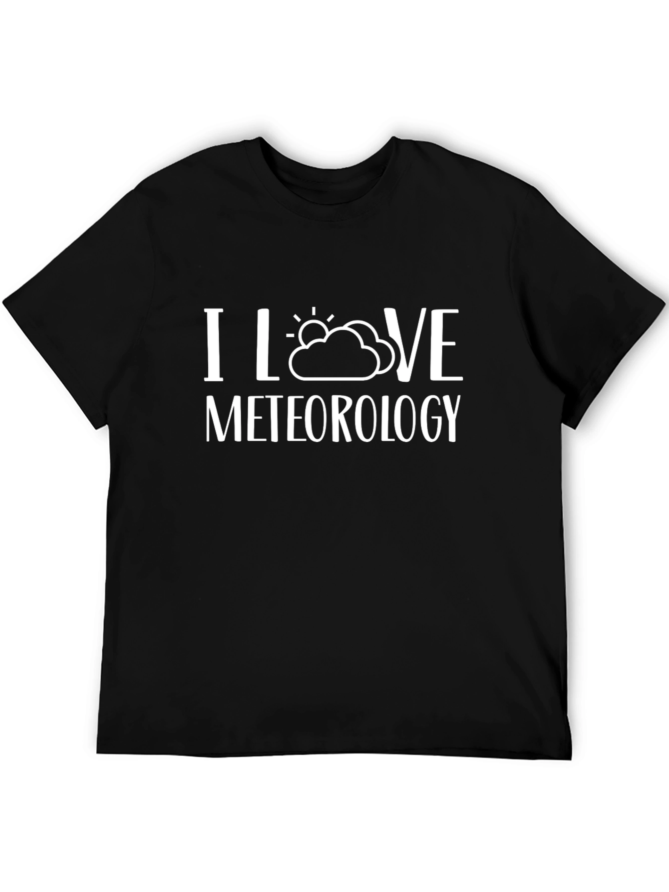 I Love Meteorology T-Shirt - Weather Enthusiast Tee