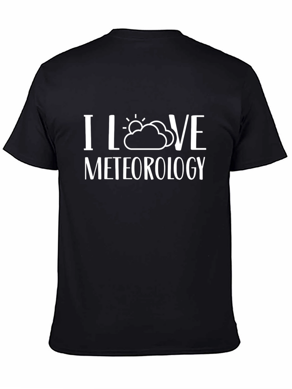 I Love Meteorology T-Shirt - Weather Enthusiast Tee
