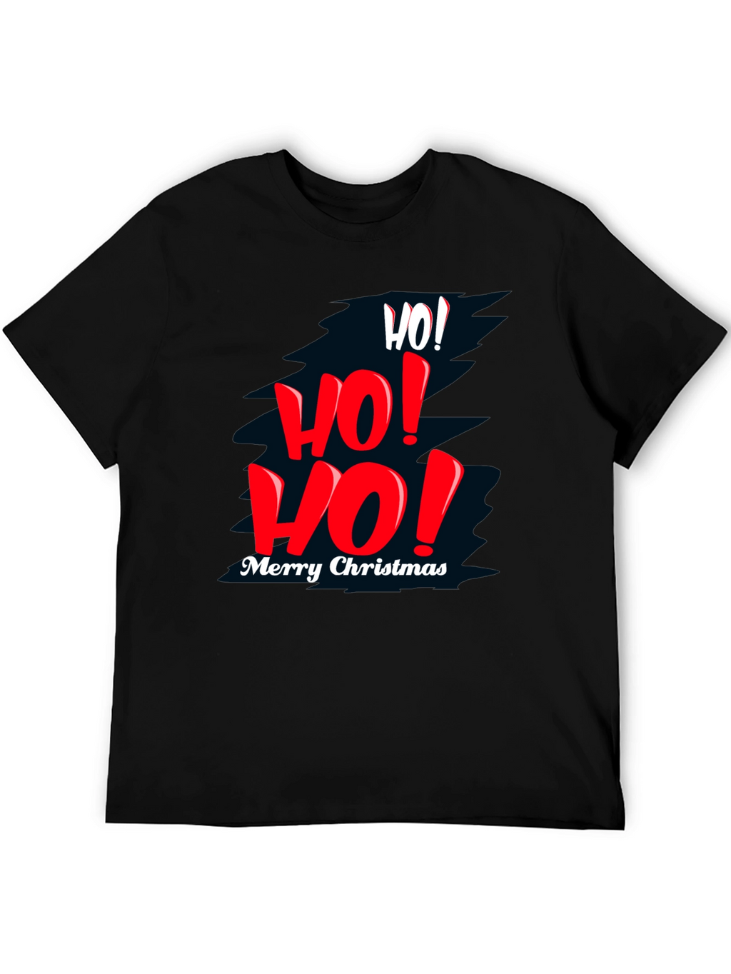 Festive Christmas T-Shirt - Ho! Ho! Ho!
