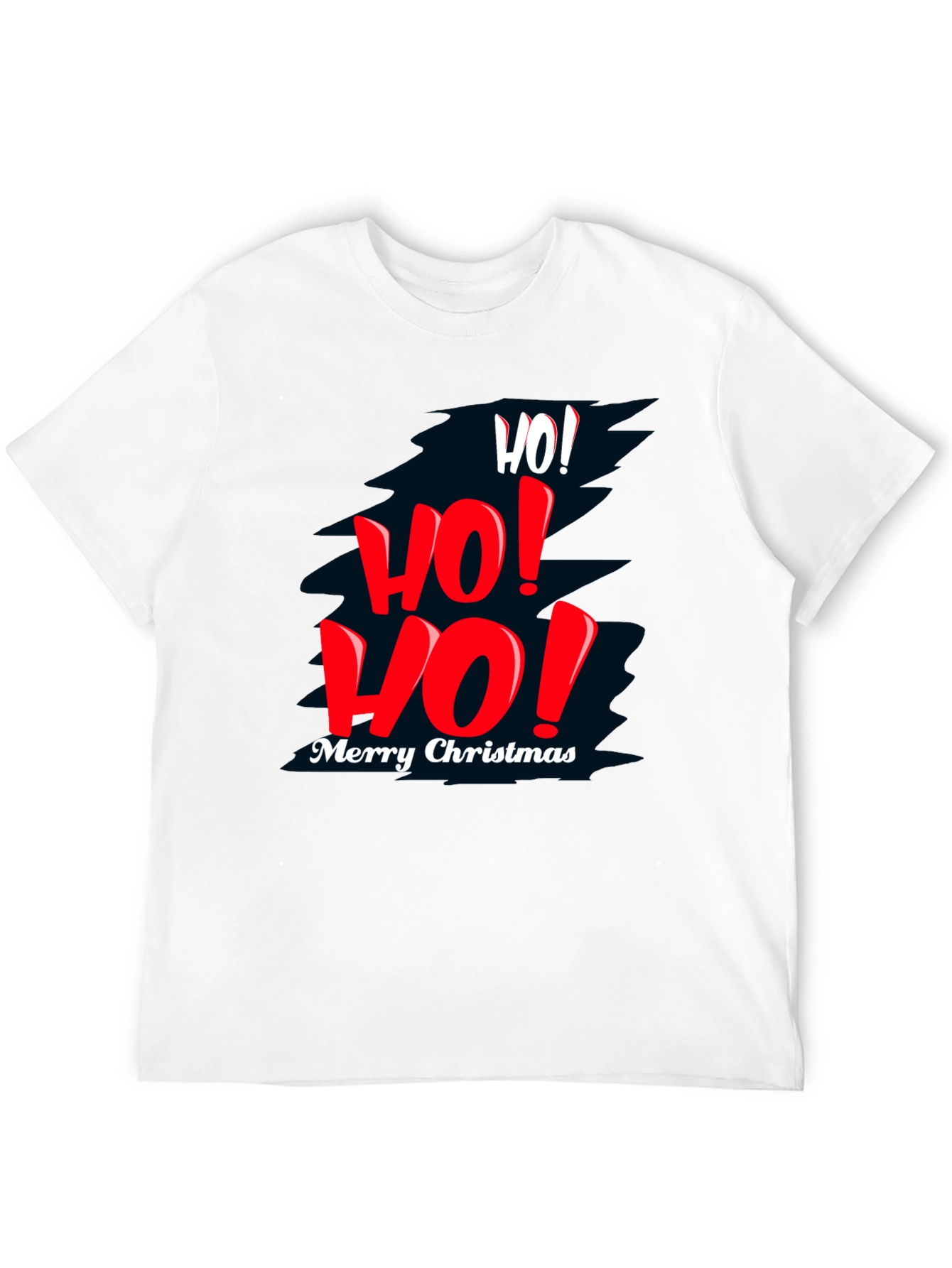 Festive Christmas T-Shirt - Ho! Ho! Ho!