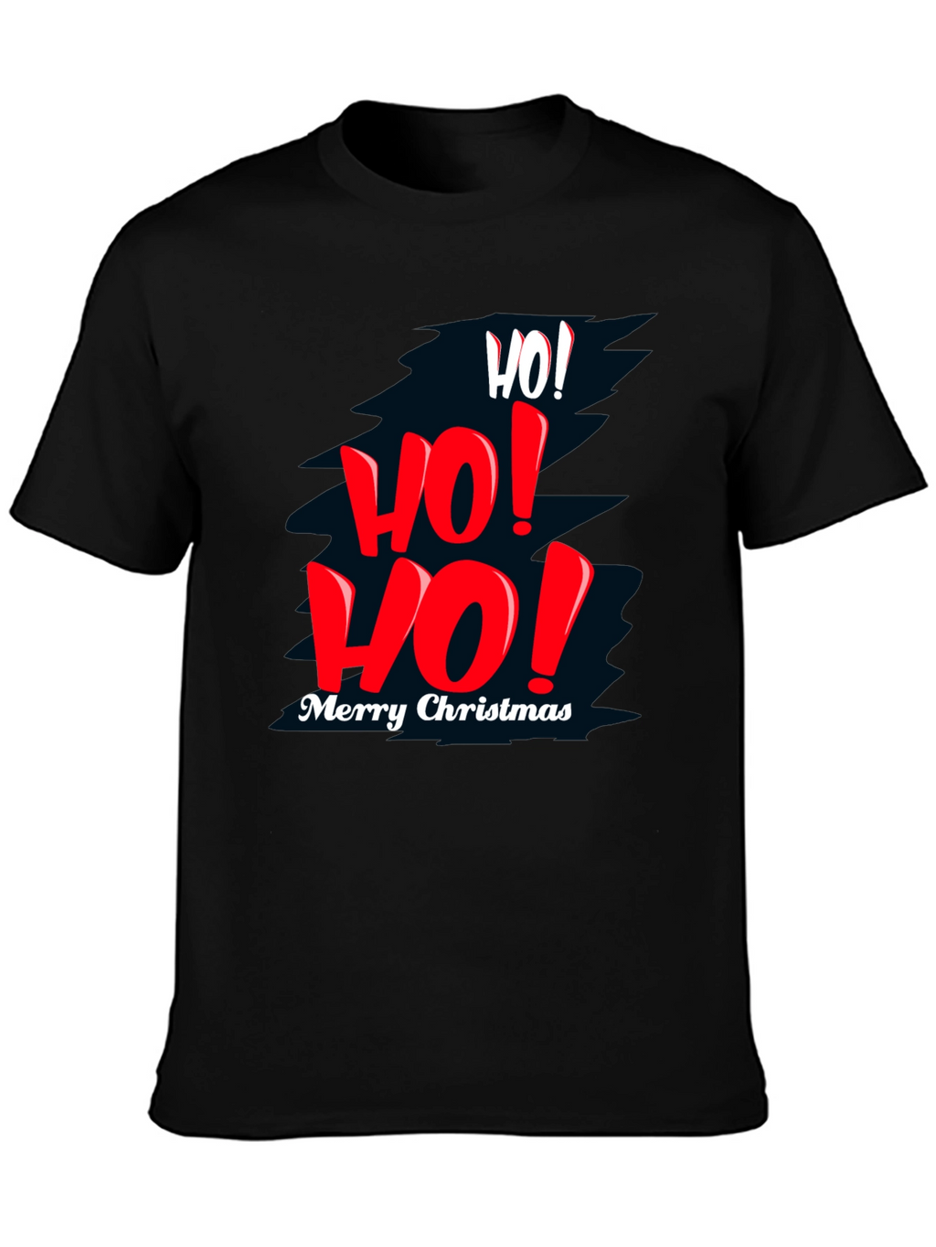 Festive Christmas T-Shirt - Ho! Ho! Ho!