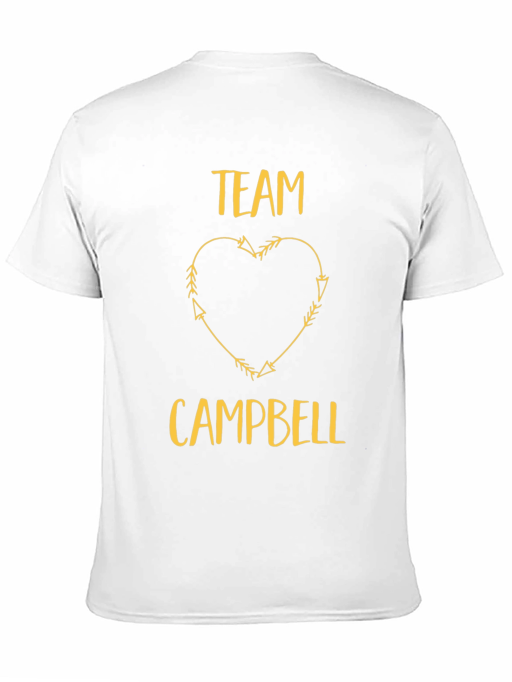 Team Campbell Arrow Heart T-Shirt