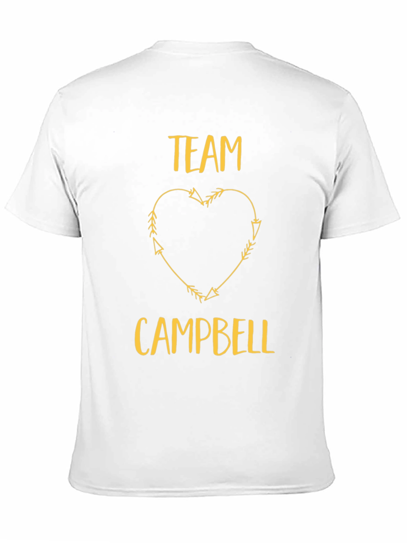Team Campbell Arrow Heart T-Shirt