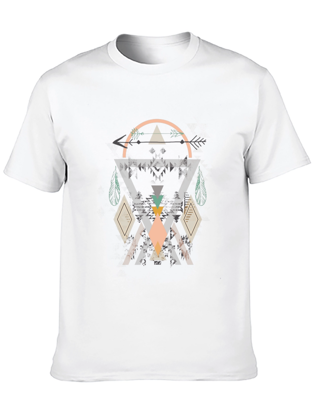 Geometric Arrow Graphic Tee