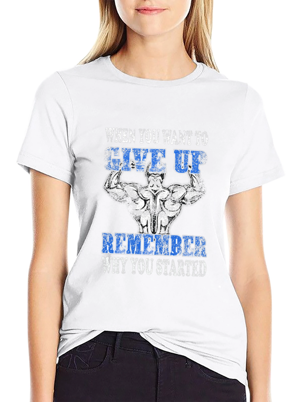 Motivational Gym Black T-Shirt