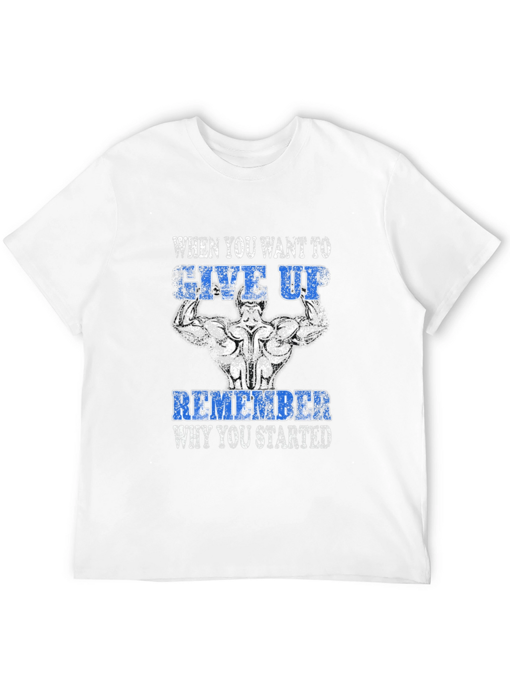 Motivational Gym Black T-Shirt