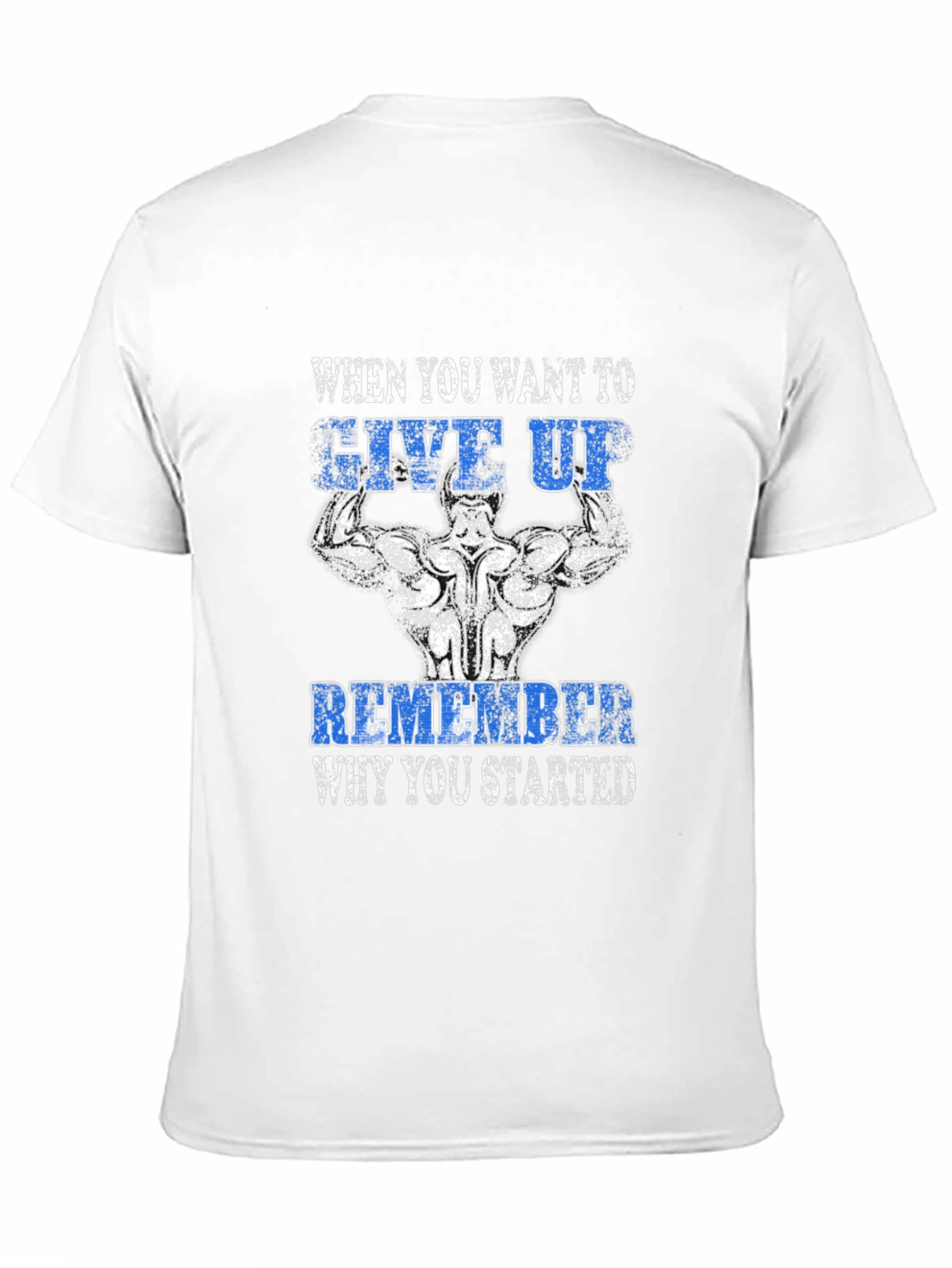Motivational Gym Black T-Shirt