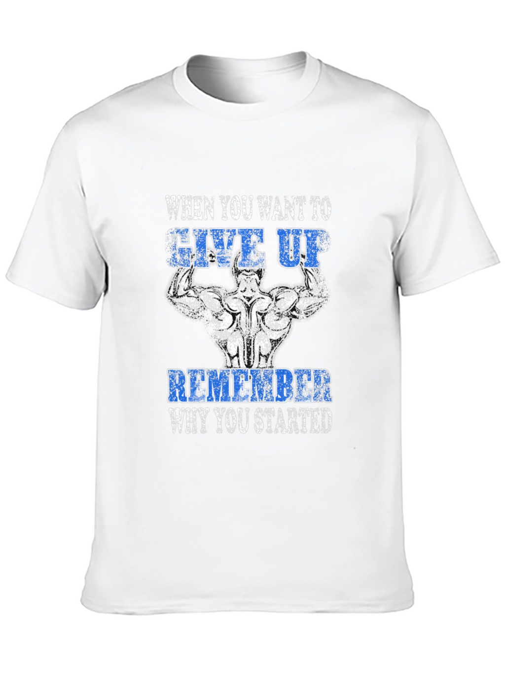 Motivational Gym Black T-Shirt