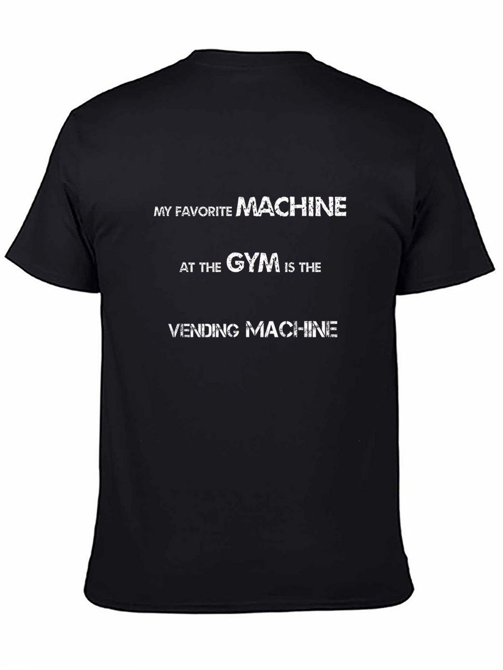 Gym Vending Machine T-Shirt - Funny Workout Tee