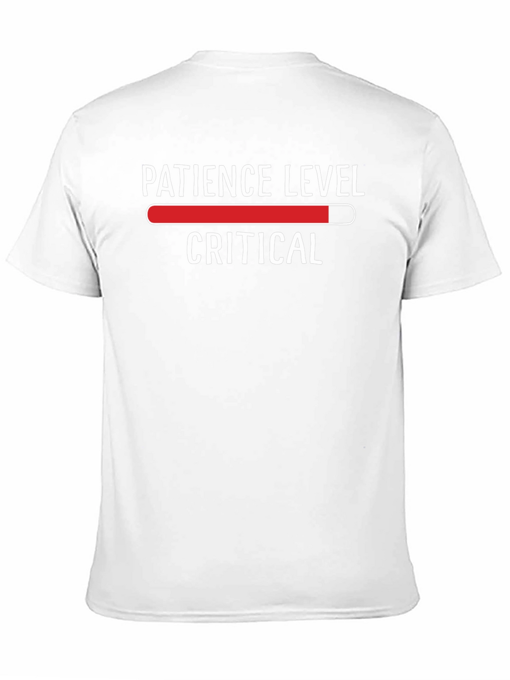 Patience Level Critical Graphic Tee