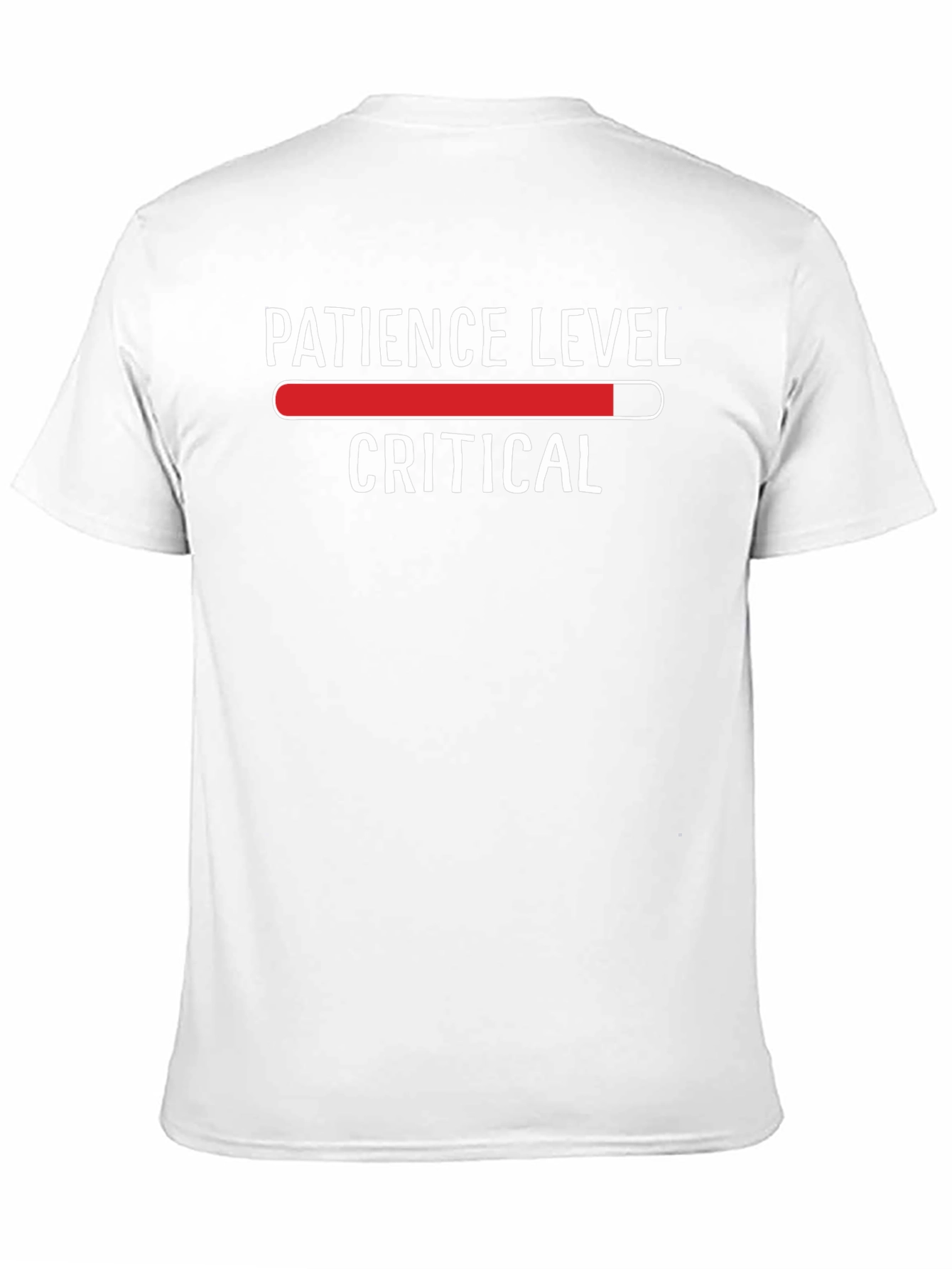 Patience Level Critical Graphic Tee