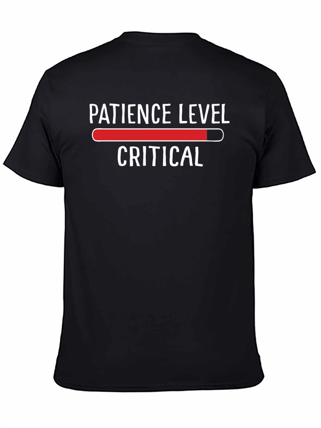 Patience Level Critical Graphic Tee