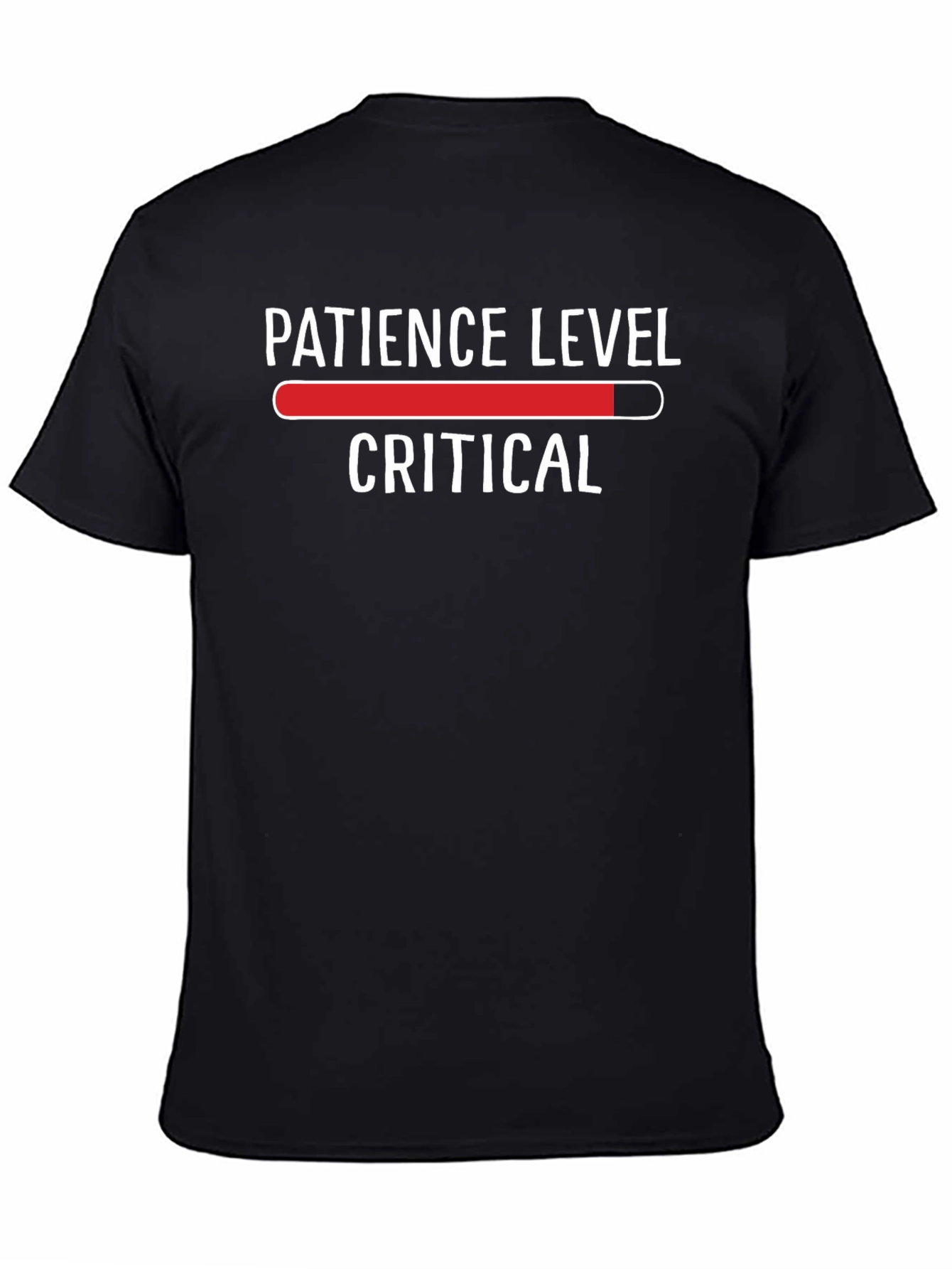 Patience Level Critical Graphic Tee