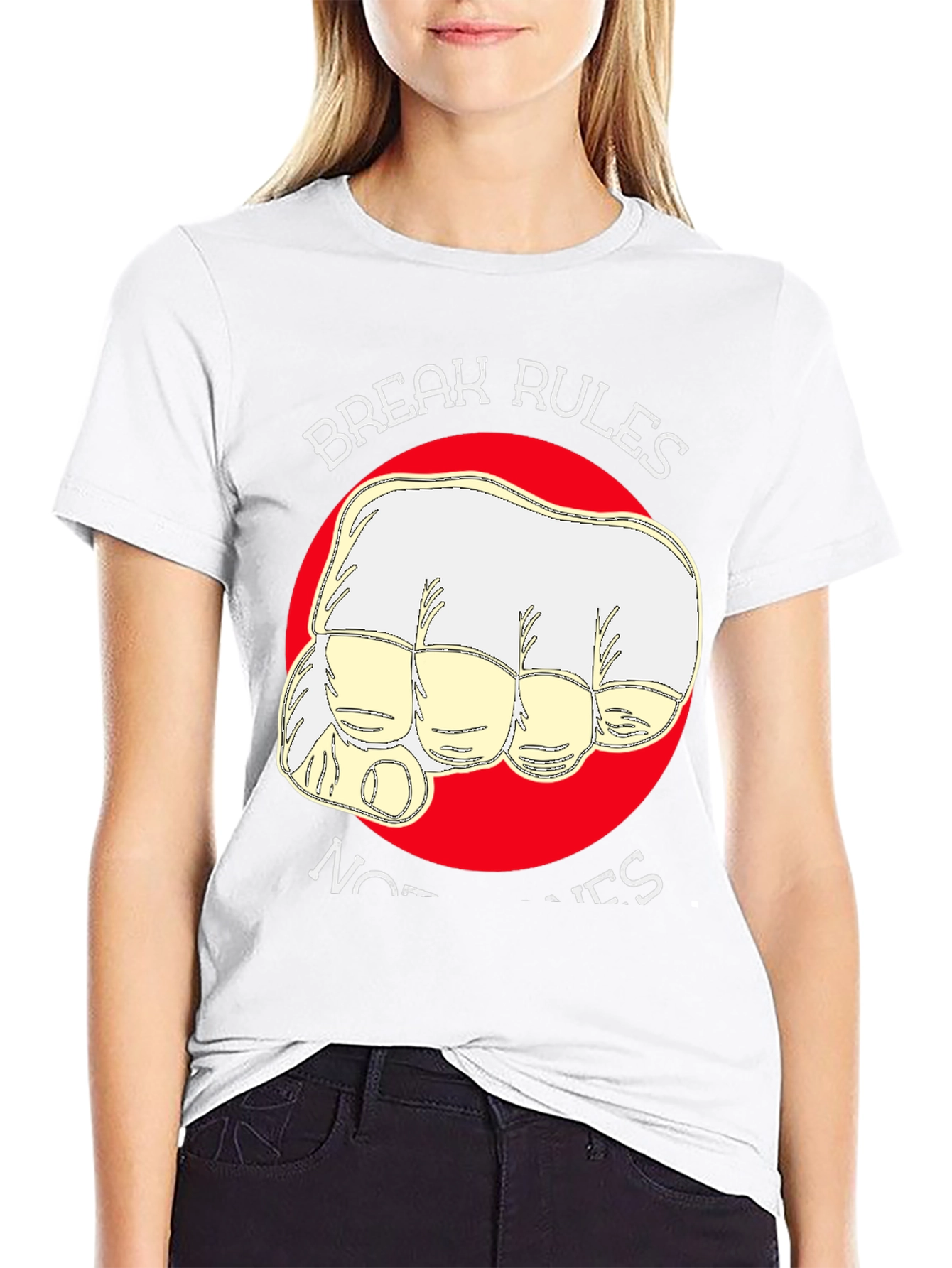 Break Rules Not Hearts T-Shirt
