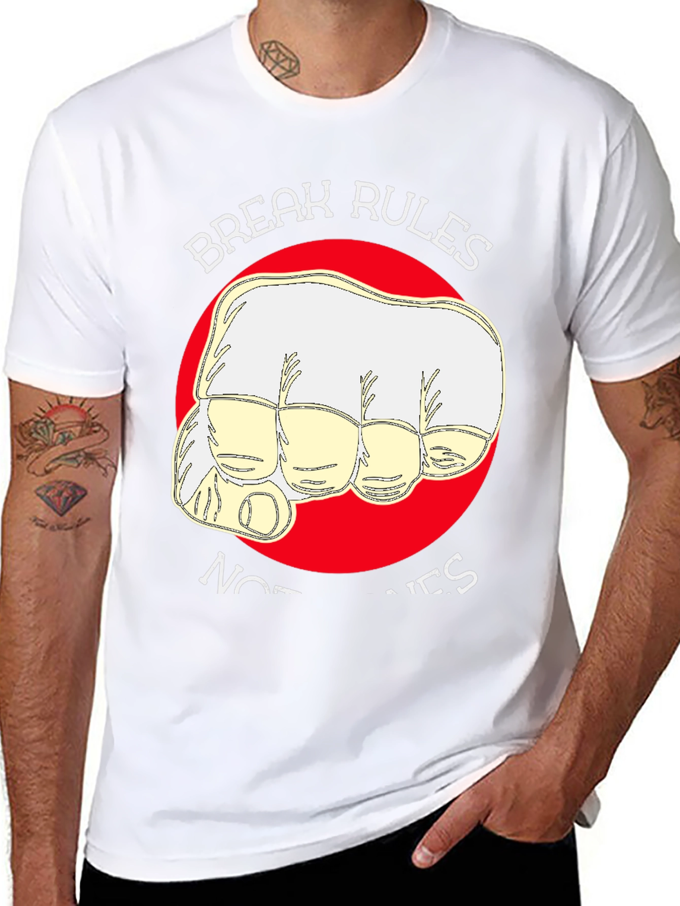 Break Rules Not Hearts T-Shirt