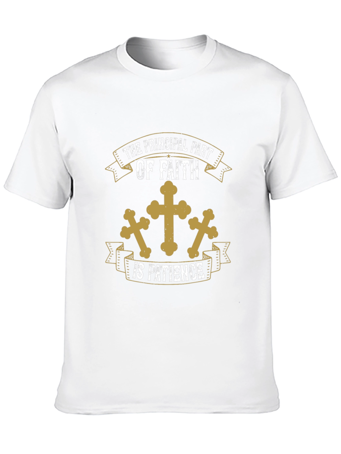 Faith Patience Graphic T-Shirt - Christian Apparel