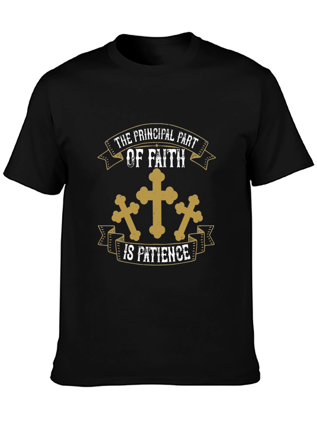 Faith Patience Graphic T-Shirt - Christian Apparel