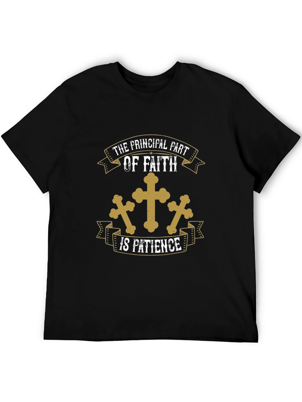Faith Patience Graphic T-Shirt - Christian Apparel