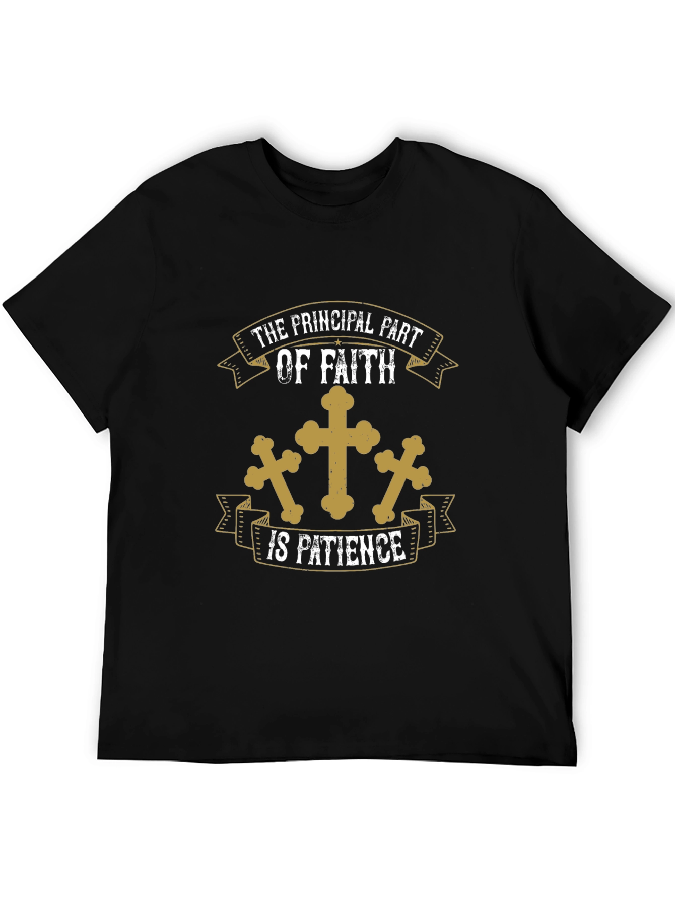 Faith Patience Graphic T-Shirt - Christian Apparel