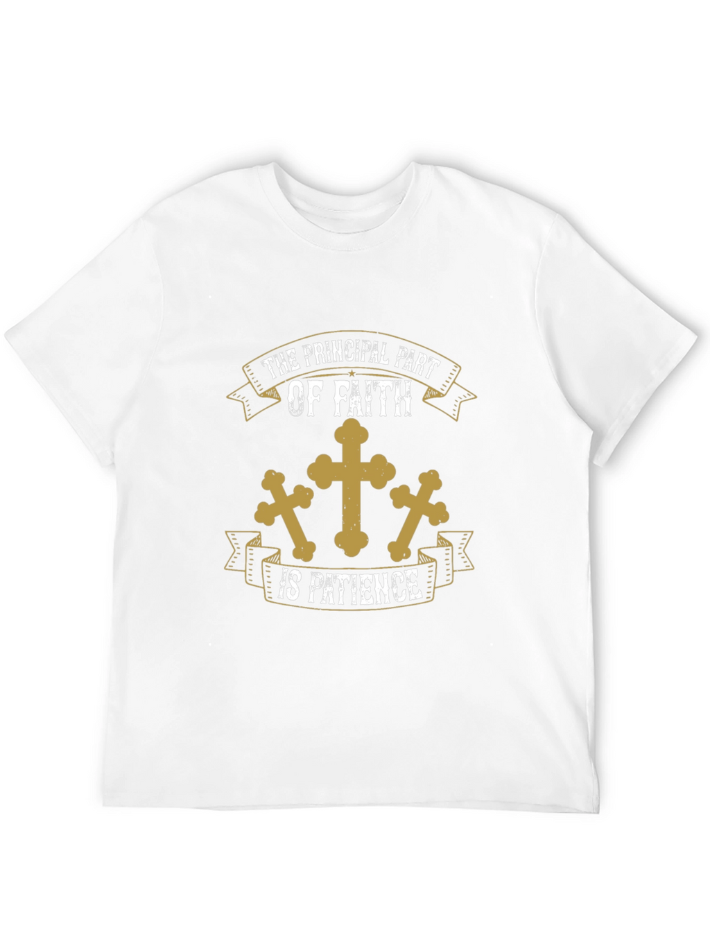 Faith Patience Graphic T-Shirt - Christian Apparel