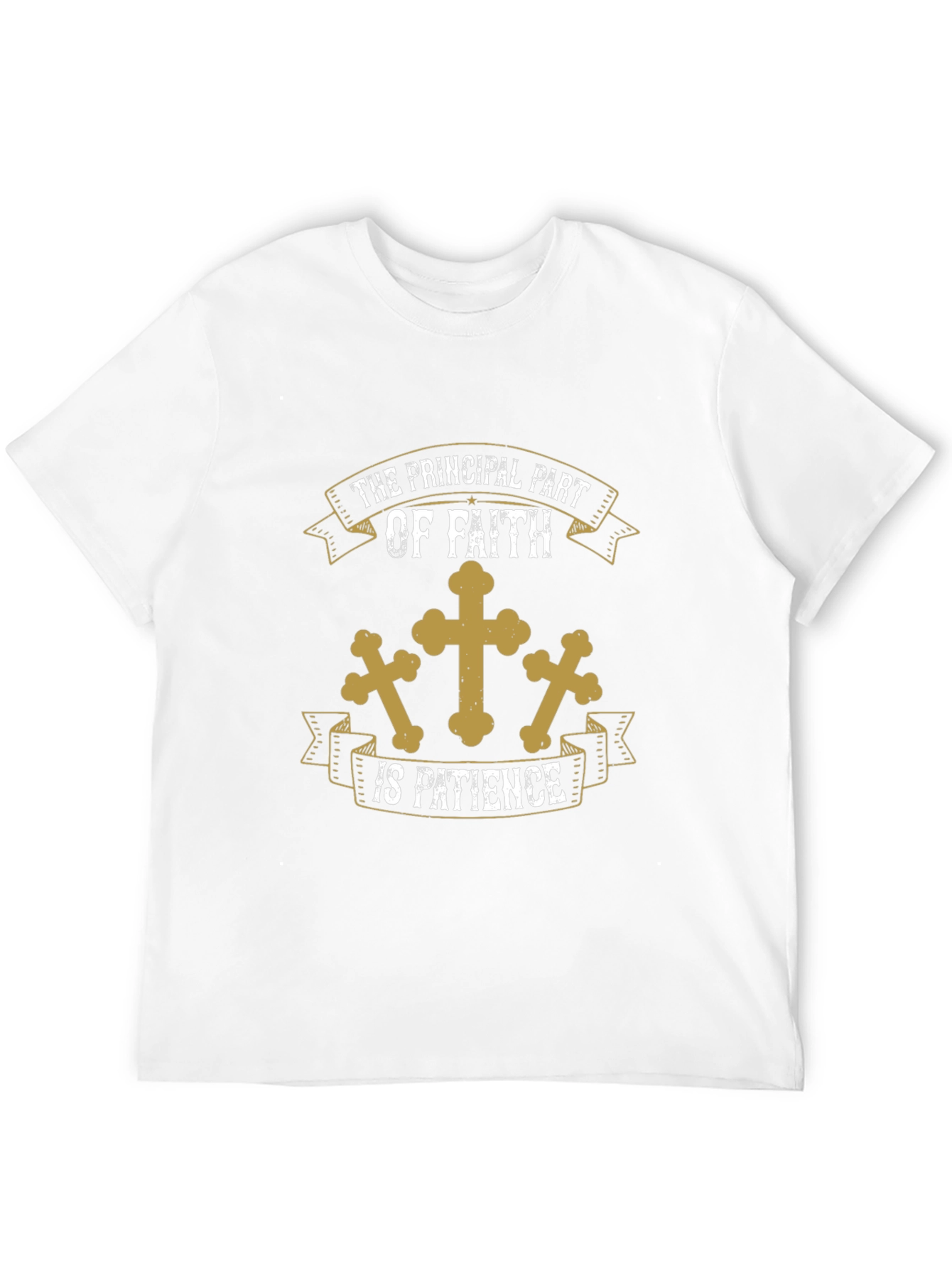 Faith Patience Graphic T-Shirt - Christian Apparel