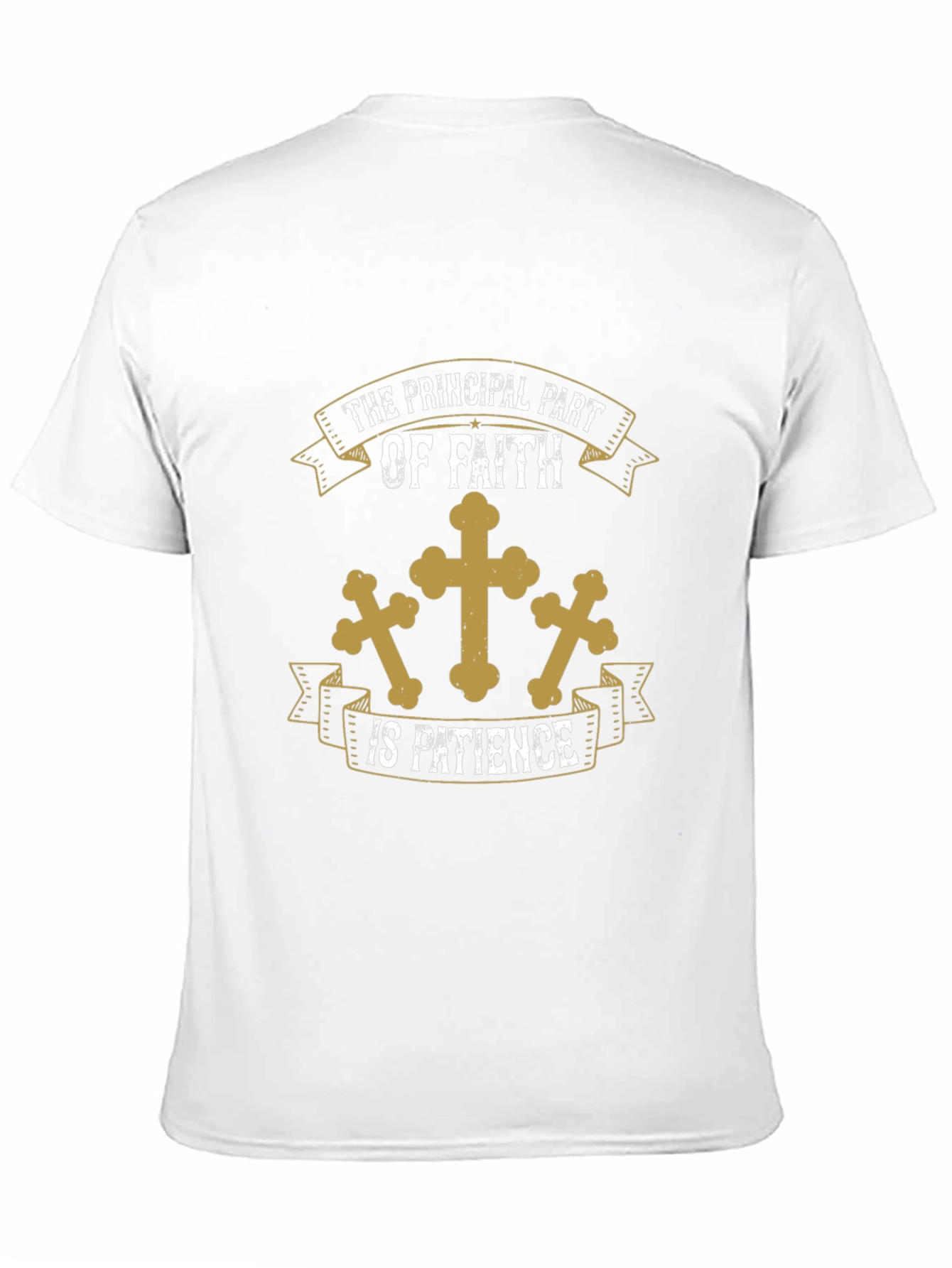 Faith Patience Graphic T-Shirt - Christian Apparel