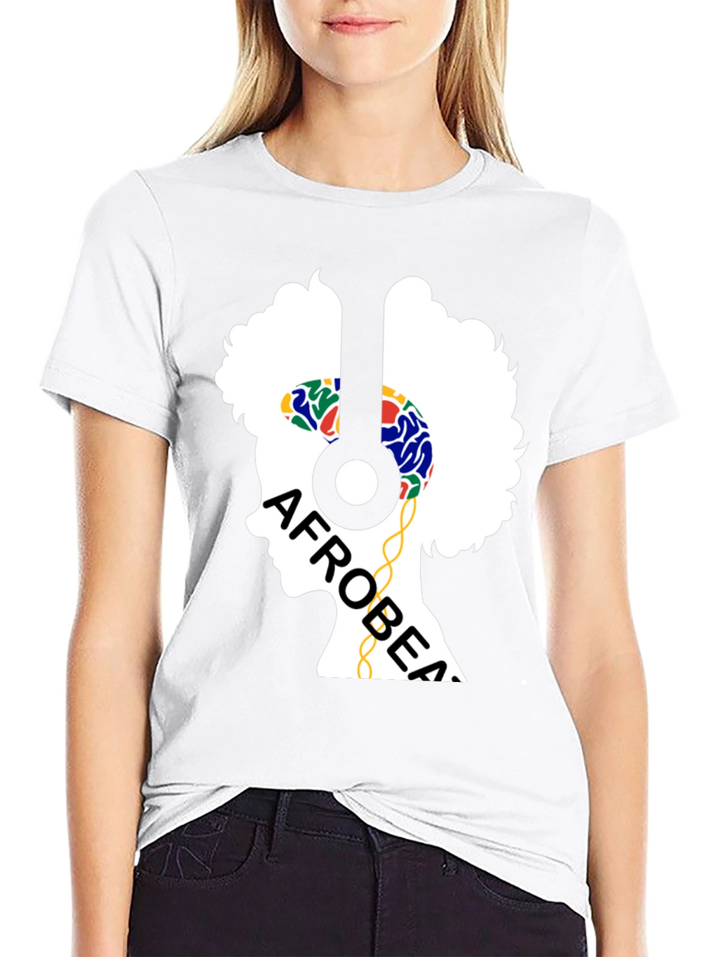 Afrobeat Silhouette T-Shirt - Music Lover Tee