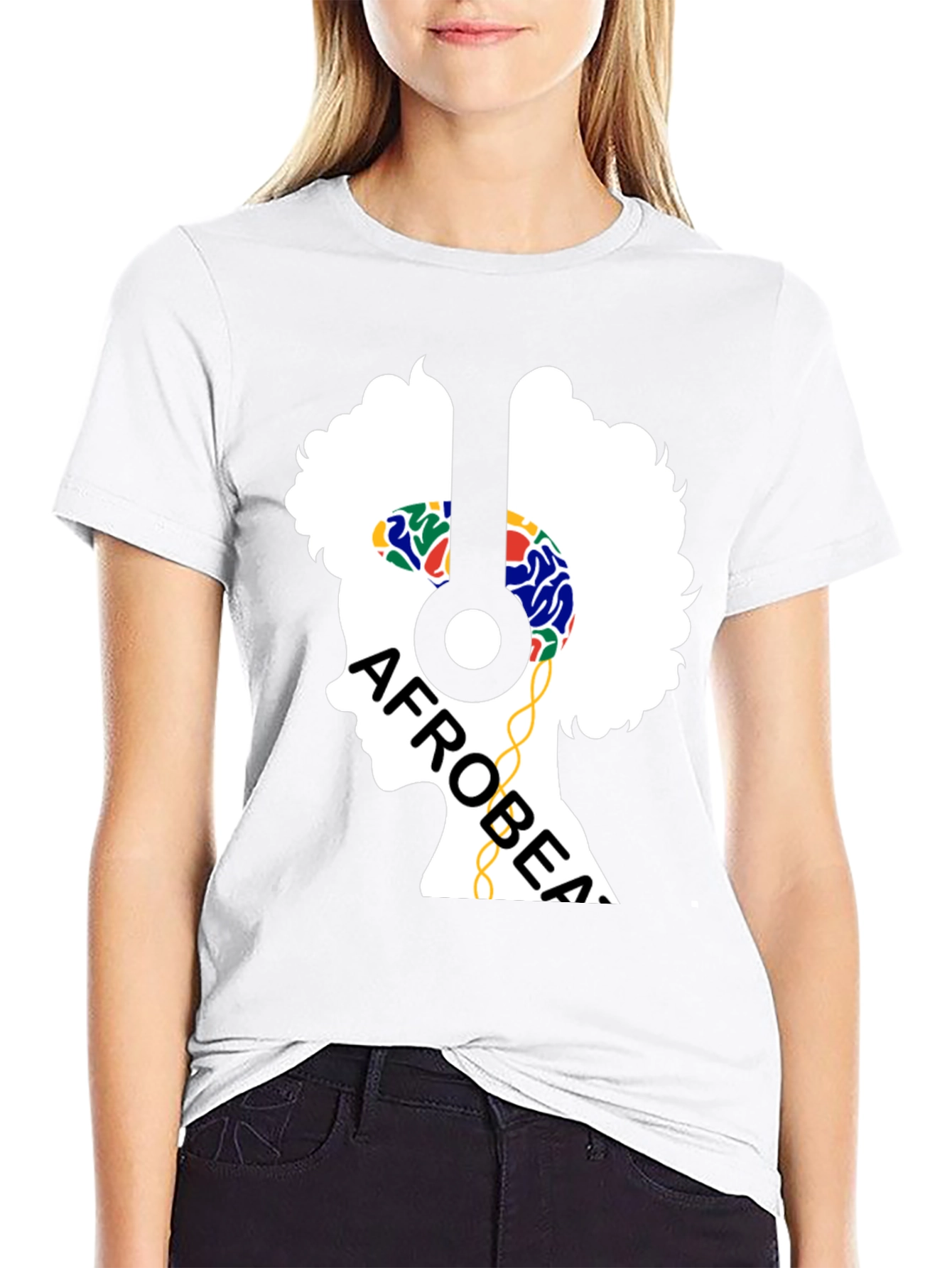 Afrobeat Silhouette T-Shirt - Music Lover Tee
