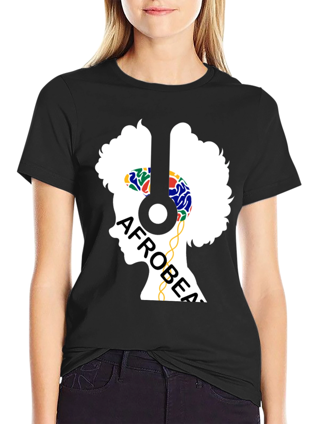 Afrobeat Silhouette T-Shirt - Music Lover Tee