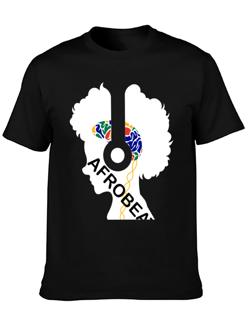 Afrobeat Silhouette T-Shirt - Music Lover Tee