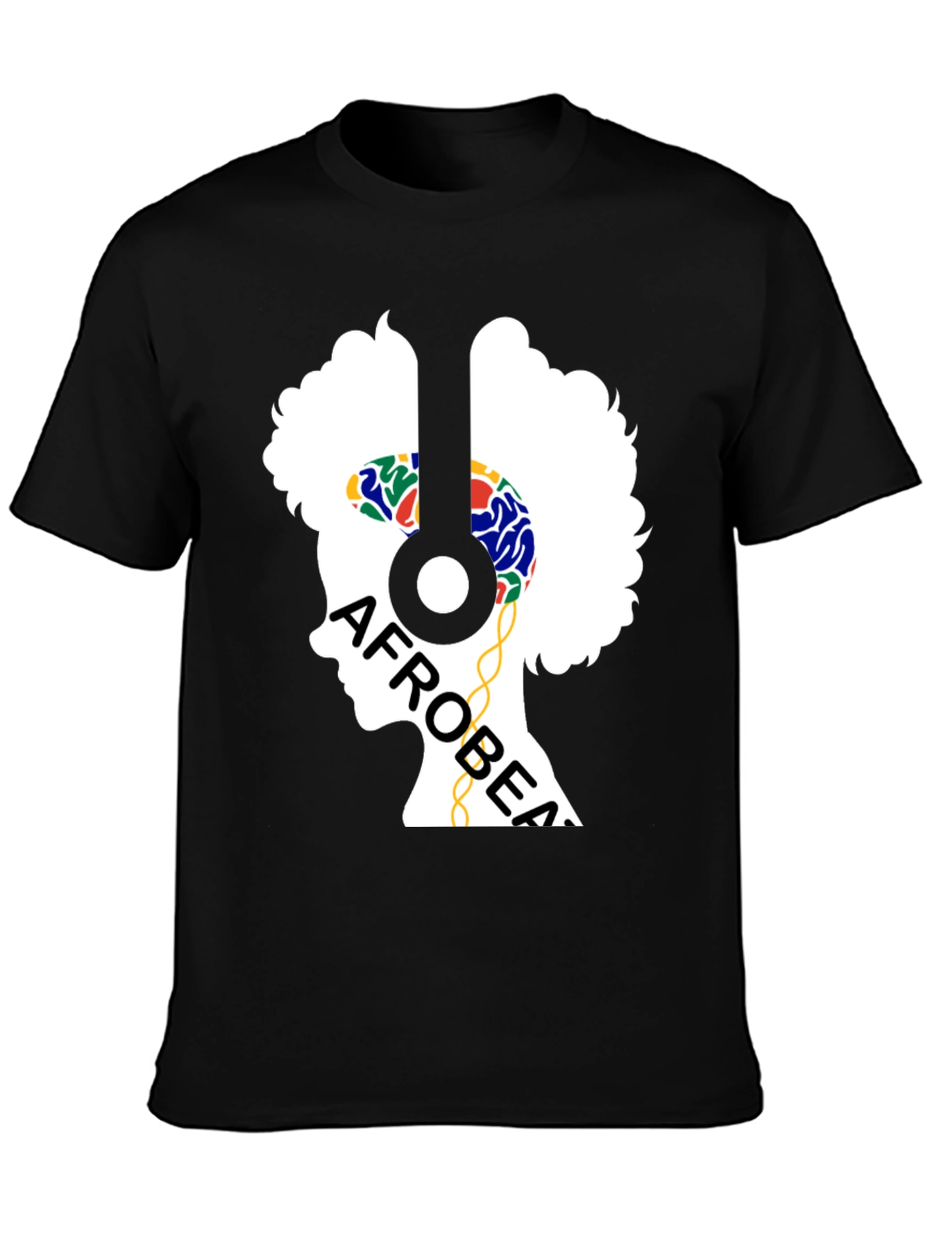 Afrobeat Silhouette T-Shirt - Music Lover Tee