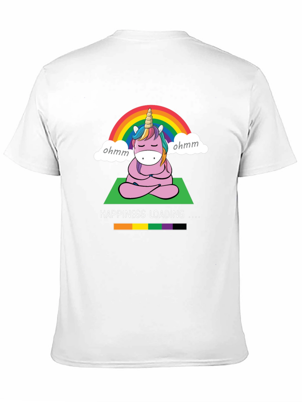 Unicorn Meditation Tee - Happiness Loading
