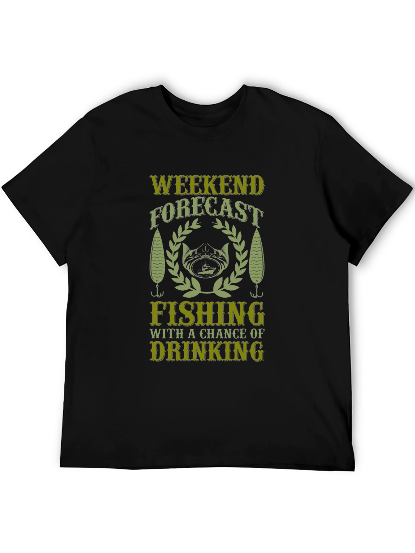 Weekend Forecast Fishing T-Shirt