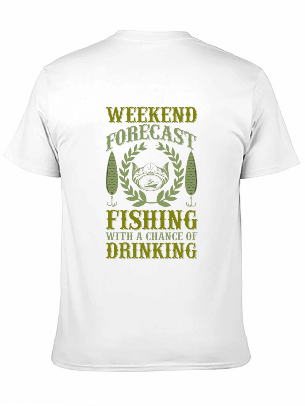 Weekend Forecast Fishing T-Shirt