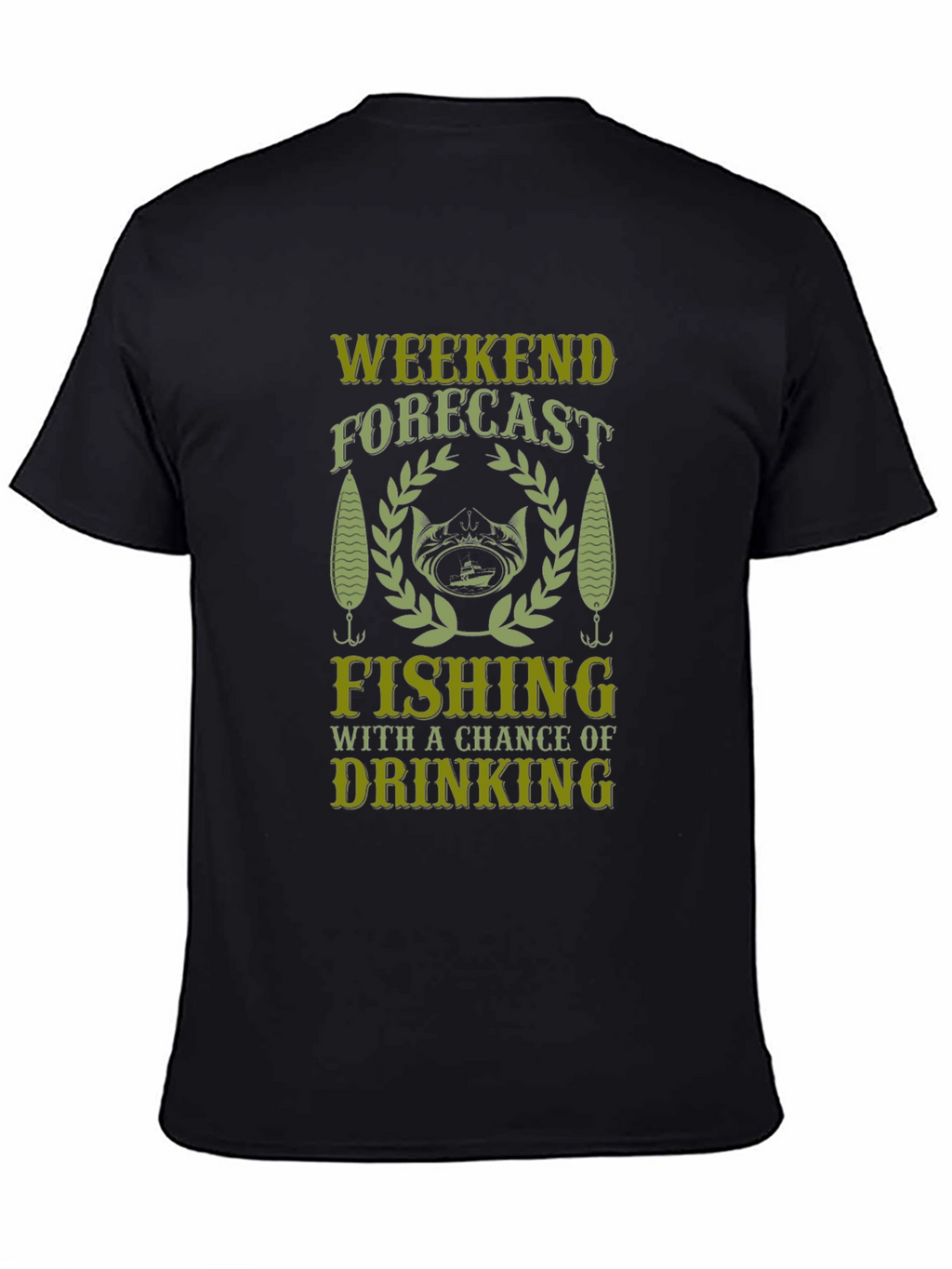 Weekend Forecast Fishing T-Shirt
