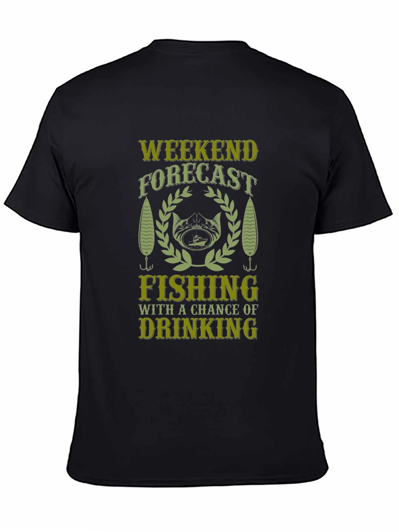 Weekend Forecast Fishing T-Shirt