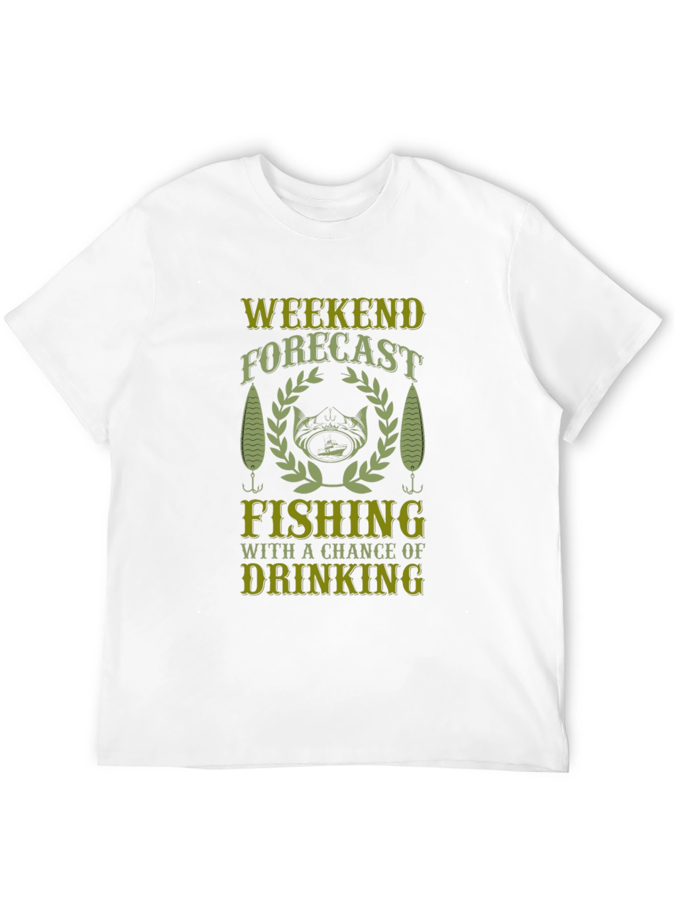 Weekend Forecast Fishing T-Shirt