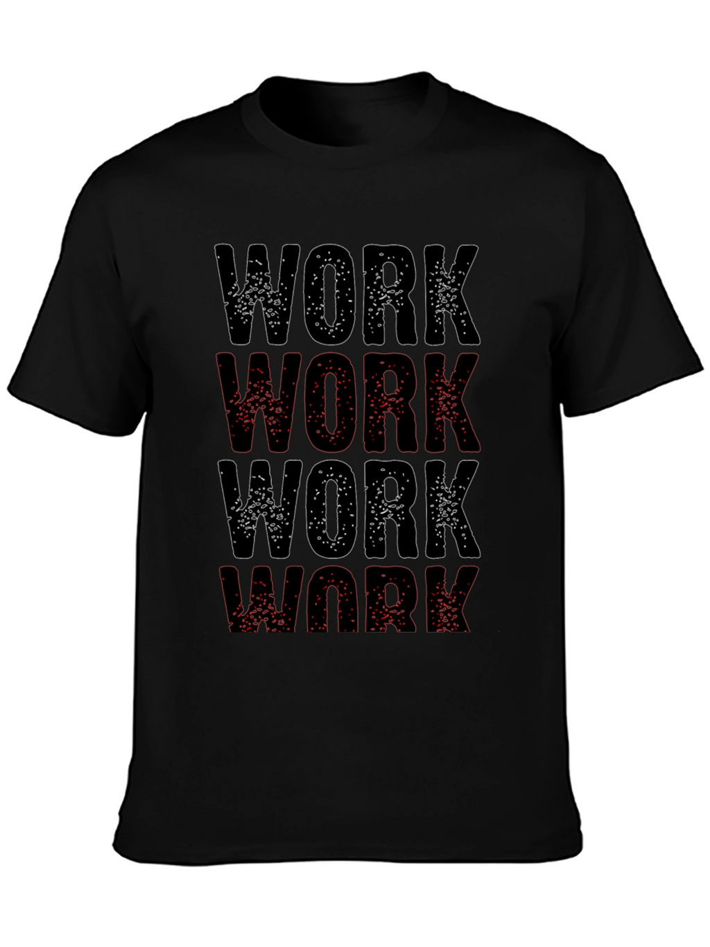 Work Graphic T-Shirt - Premium Cotton Tee