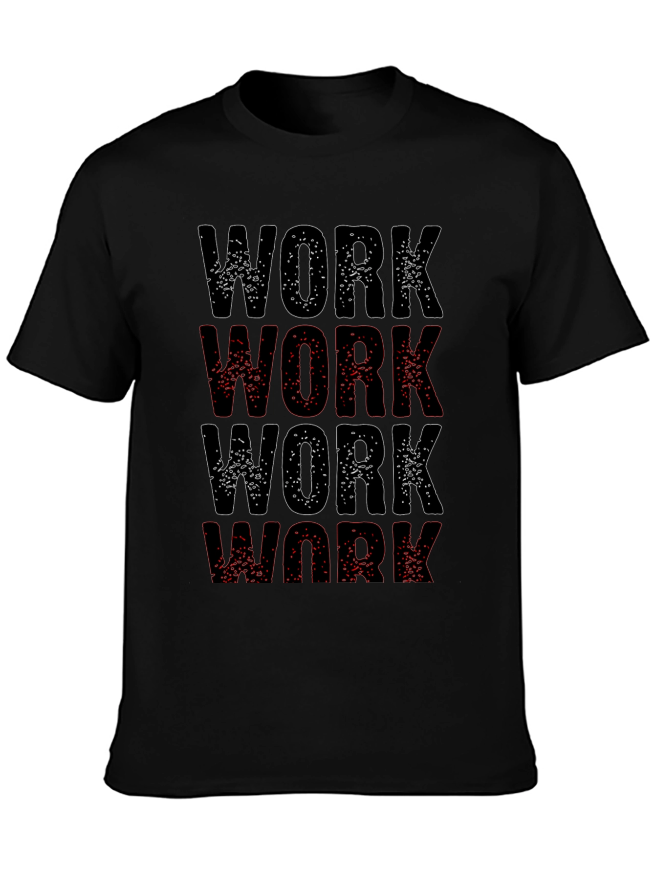 Work Graphic T-Shirt - Premium Cotton Tee
