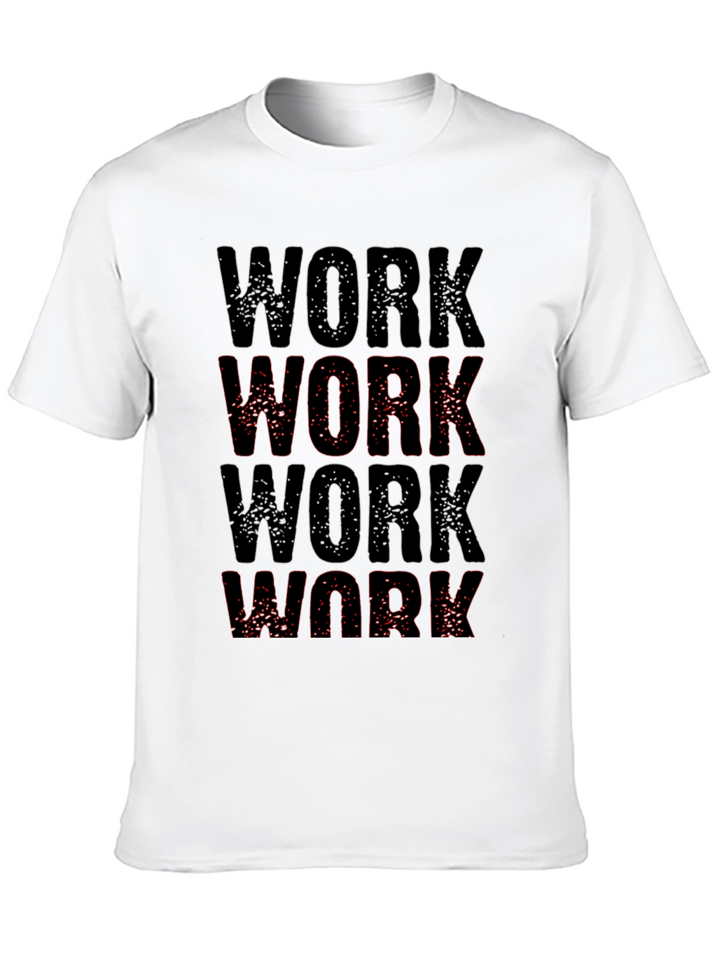Work Graphic T-Shirt - Premium Cotton Tee