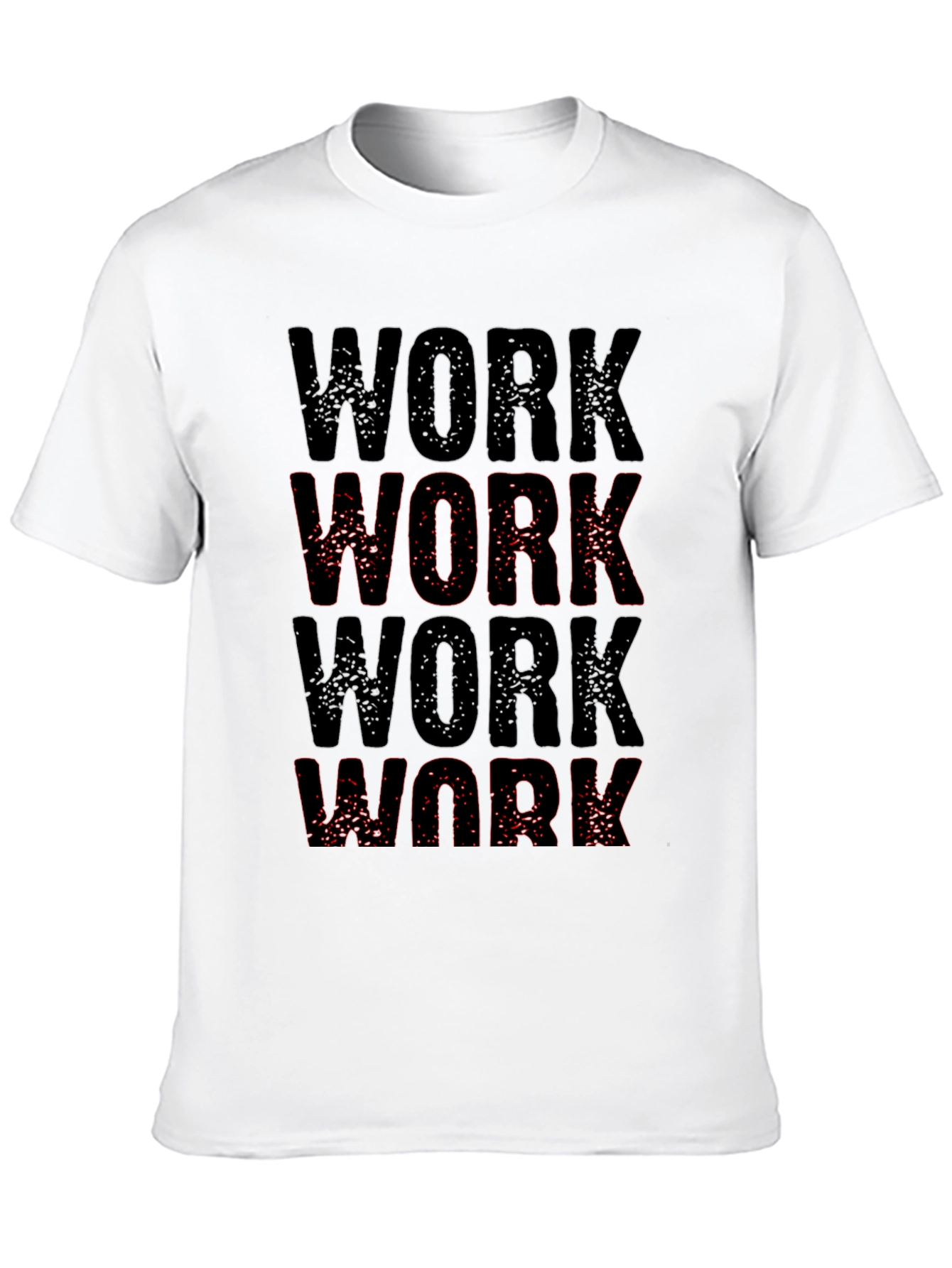 Work Graphic T-Shirt - Premium Cotton Tee