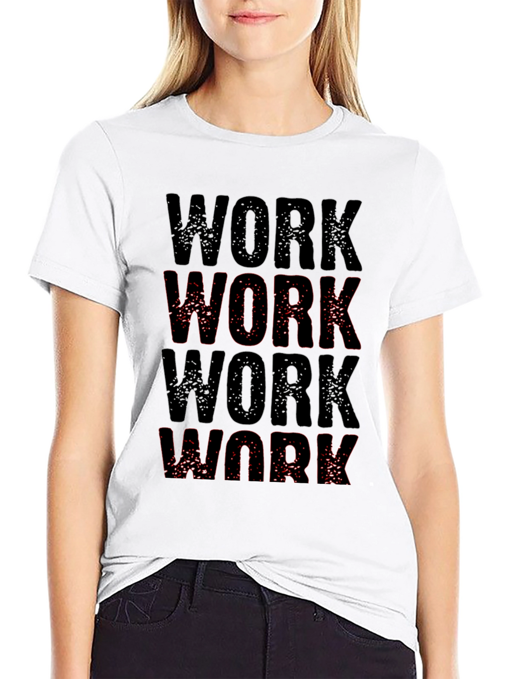 Work Graphic T-Shirt - Premium Cotton Tee