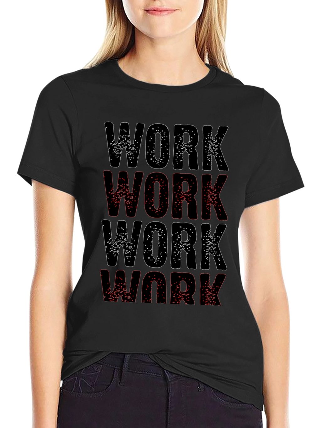 Work Graphic T-Shirt - Premium Cotton Tee