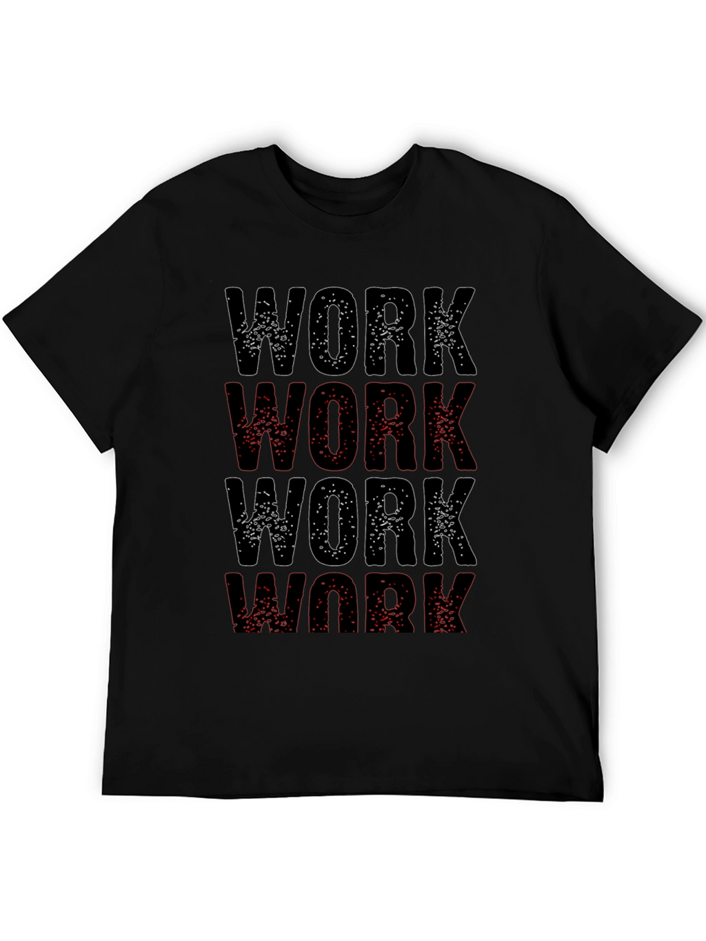 Work Graphic T-Shirt - Premium Cotton Tee
